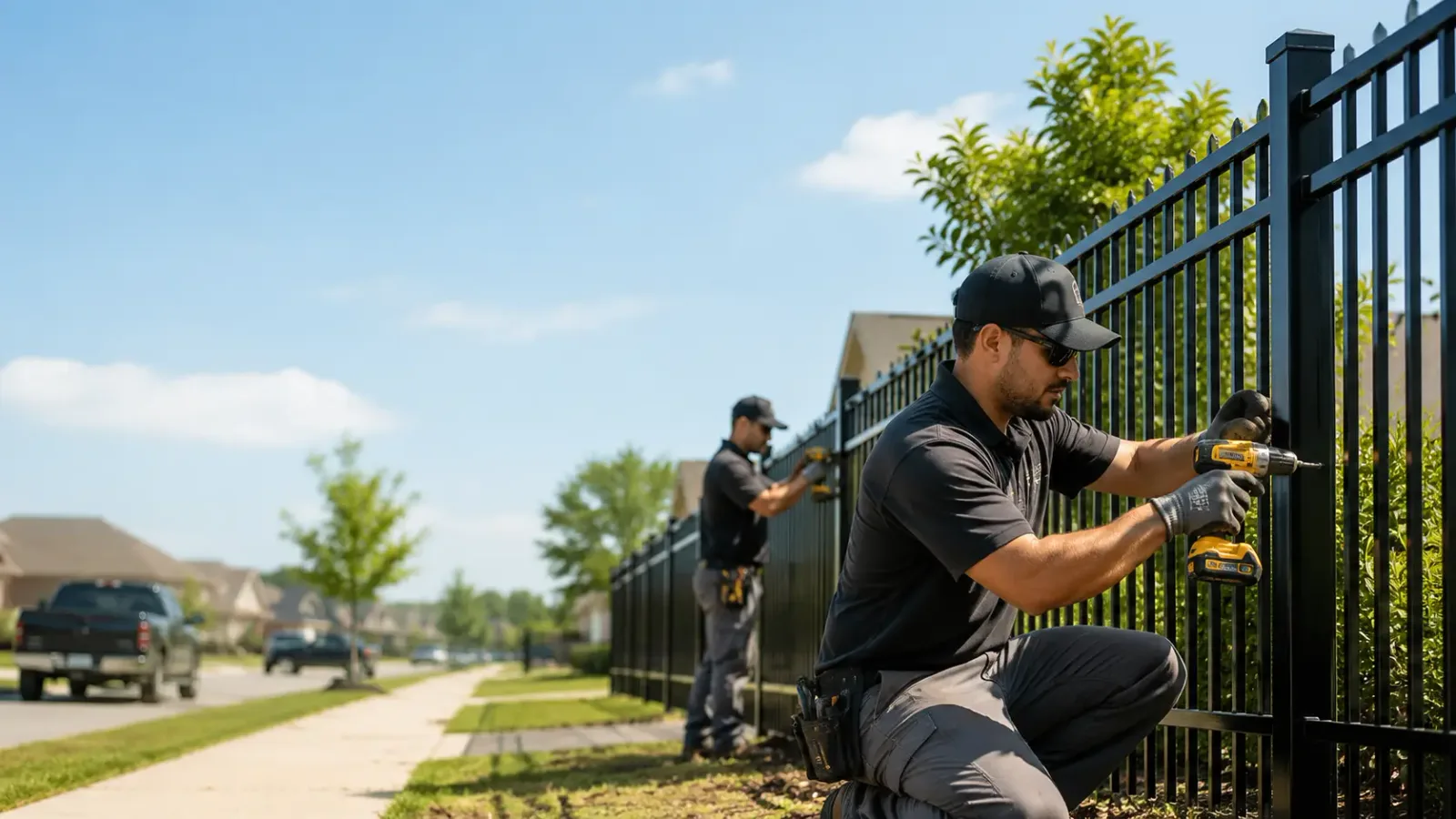 Metal Fence Installation in Forsan, TX